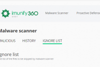 enable disable ingnore list Imunify350 enable disable ingnore list Imunify350